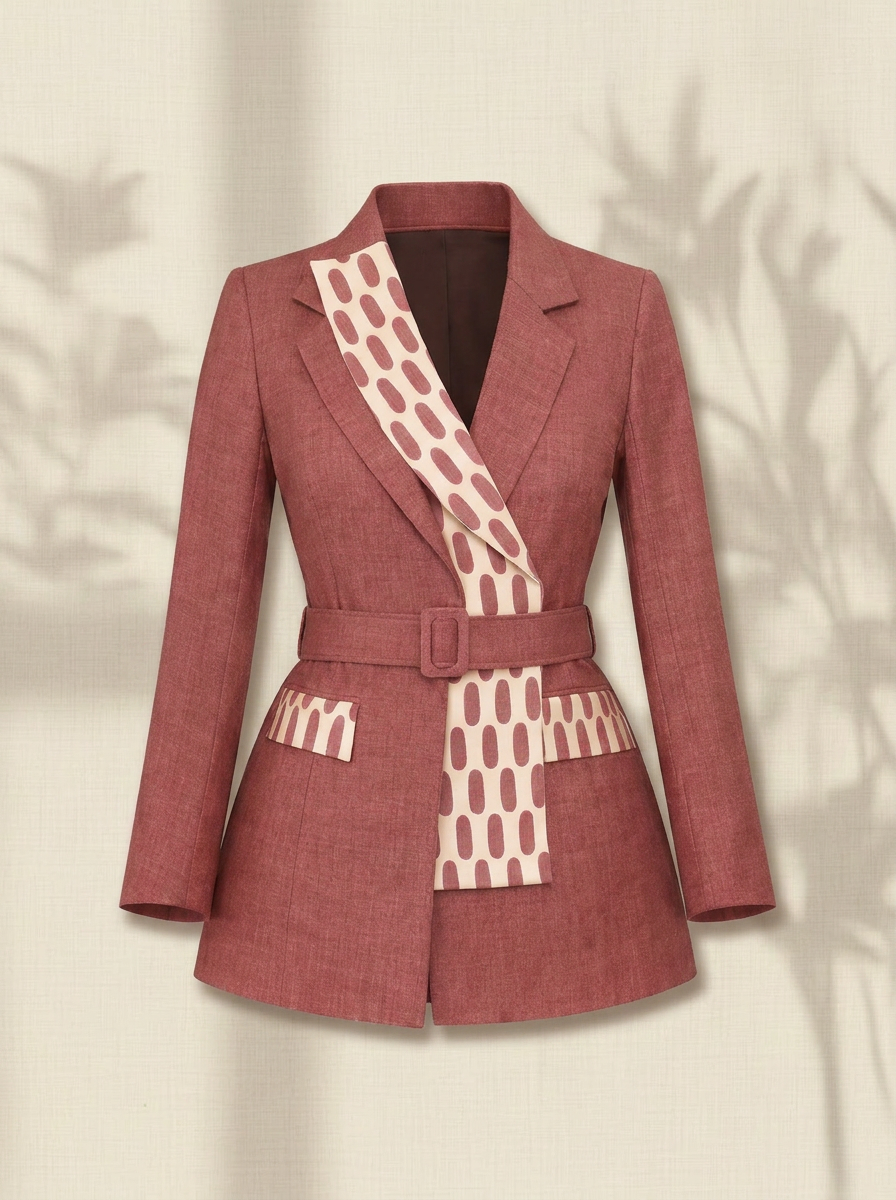 DORI brown blazer on Instagram