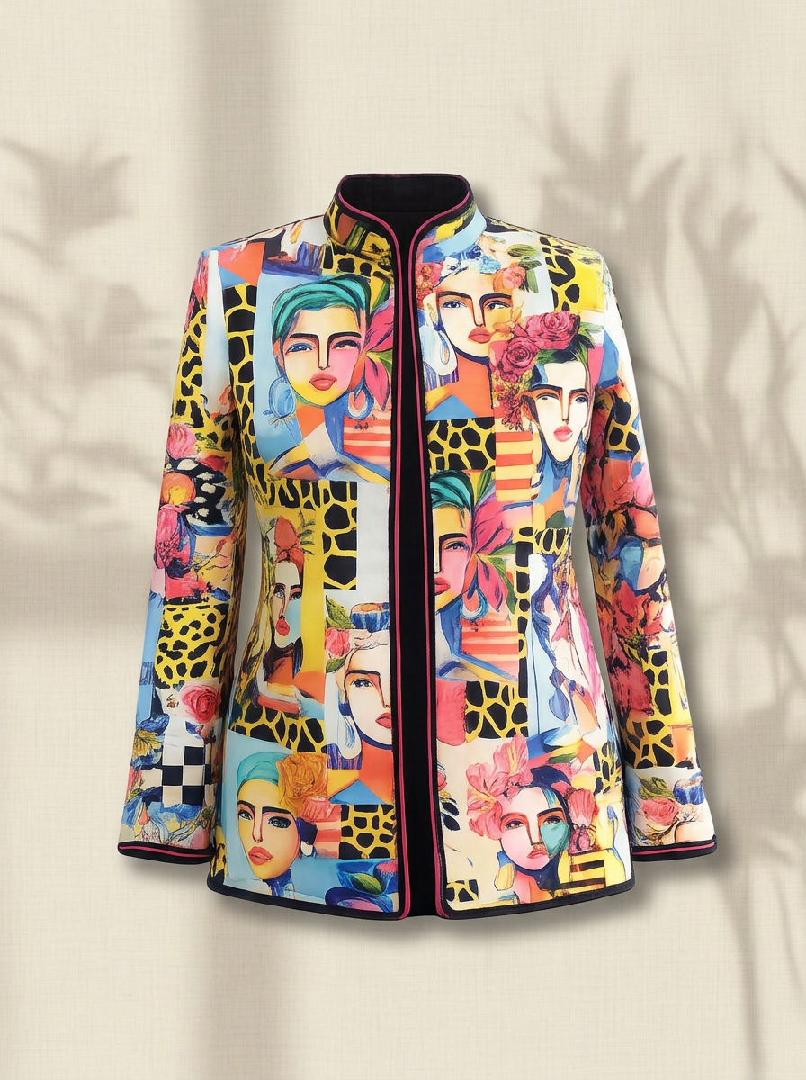 DORI colorful jacket on Instagram